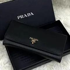 ✨美品✨PRADA VITELLO MOVE ヴィテッロ ムーヴ 財布 黒 - メルカリ