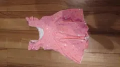 ピンク 星柄 ワンピース水着 女の子用