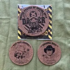 ONEPIECE ナツコミ コルクコースター ゾロ チョッパー　お台場限定