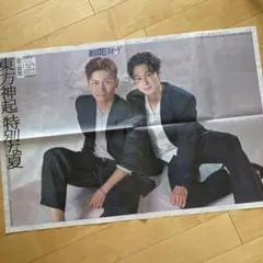 東方神起　ユンホ　チャンミン　東京中日スポーツ新聞　23/6/24のサムネイル