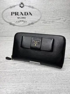 極美品 PRADA プラダ 長財布 L字ファスナー M011 - メルカリ