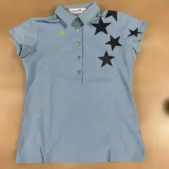 ルコック ポロシャツ ブルー レディースL