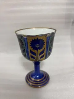 深川製磁　ギリシャ唐草　有田焼　ワインカップ一客