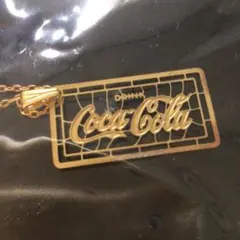 Coca-Cola ネックレス ゴールドカラー