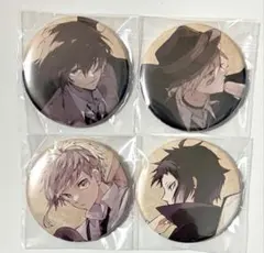 文豪ストレイドッグス 缶バッジ 冬の本まつり ゲーマーズ 4点