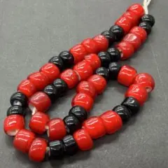 Z-602 赤珊瑚 サンゴ ビーズ 一連 ハンドメイド - メルカリ