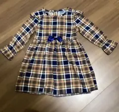 ワンピース サイズ90 チェック柄