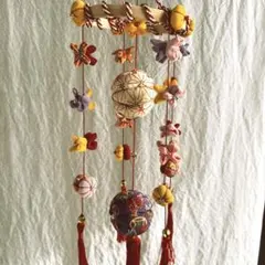 和風ハンドメイド＊さげもん＊ちりめん細工＊吊るし飾り