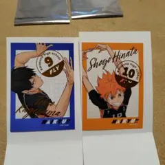 ハイキュー　ランダムステッカー 影山飛雄＆日向翔陽セット売り