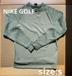 値引き中！未使用！NIKEGOLFナイキゴルフ　トレーナー　グリーンsize:s