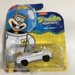 SANDY CHEEKS ホットウィール　キャラクターカーズ