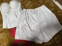 ブライダルインナー　ホワイト　2点セット