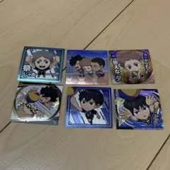 ハイキュー ウエハース ステッカー 6枚セット