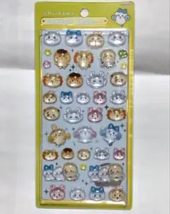 ちいかわ ボンボン ドロップ シール みんな ニコニコ