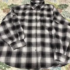 31日までの値下げ!helmオーバーサイズチェックシャツ