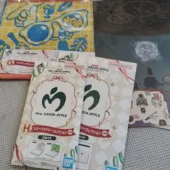 ミセスグリーンアップル　一番くじ　クスシキ　ファイル　タオル　メモ　4点セット