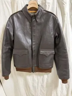 ⭐️2回着用THE REAL McCOY'S A-2 フライト　size42のサムネイル