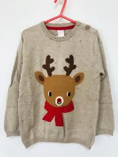 クリスマスに❣️❤︎毎年大人気❤︎トナカイ柄セーター80❤︎