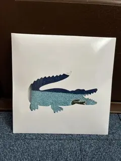 LACOSTE ラコステ ハンカチ 新品　青　ブルー系