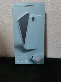 エレコム Tono iPhone16eケース ライトブルー