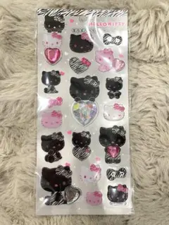 サンリオ キティちゃん キラキララインストーンシール ゼブラ 新品