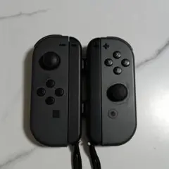 任天堂スイッチ　ジョイコン　Joy-Con 左右セット　動作OK　ストラップ付き