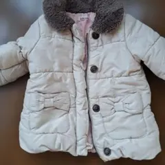Branshes KIDS　クリーム色 中綿コート　ジャンパー　 120　訳あり