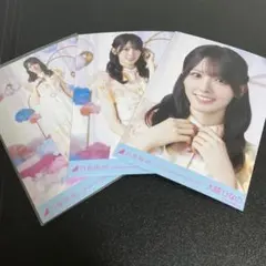 乃木坂46 大越ひなの 生写真 結成15周年記念 コンプ 真夏の全国ツアー 