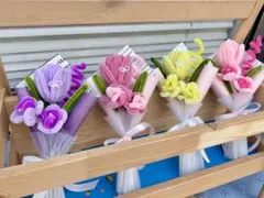 モールフラワー 枯れない花　ミニ　ブーケ　3点1399円　3番5番7番