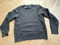 ウォッシャブルストレッチミラノリブクルーネックセーター