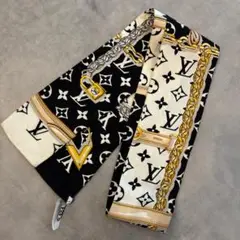 最終値下げ　ルイヴィトン　スカーフ　ストール LOUIS VUITTON ルイヴィトン スカーフ ストール LV×YK カレ 90