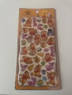 正規品　プチドロップステッカー　プーさん