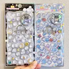 あわわちゃん　シマエナガ　光るジュエルプチドロップ　カミオジャパン　正規品　2枚