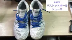【asics GELHOOP V10】バスケットボールシューズ ホワイト/ブルー