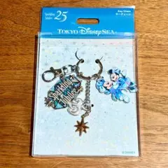 ディズニーシー25周年　スパークリングジュビリー　キーチェーン　ミッキーミニー