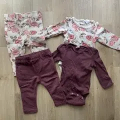 【美品】H&M ロンパースボトムスまとめ売り　68cm 4-6months