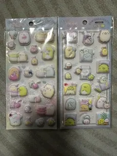 すみっコぐらし もっと！ふにふにシール 2点セット