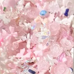 ピンク系 MIX ネイルパーツ まとめ売り お買い得 デコレーション