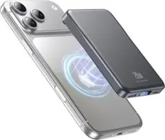 MagSafe対応・モバイル バッテリー 10000mAh PD20W急速充電