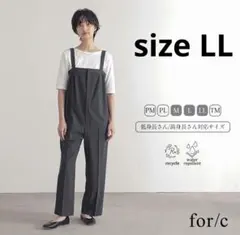 値下げ交渉歓迎】 for/c フォーシー サロペット 撥水加工 グレー M