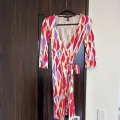 ダイアン　フォン　ファステンバーグ 定番シルクラップドレス サイズ4