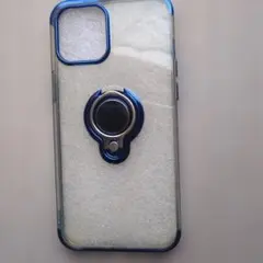 iphone 12 Pro Max クリアスマホケース リング付き