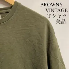 BROWNY VINTAGE メンズ Ｔシャツ サイズM 大きめ ユニセックスのサムネイル