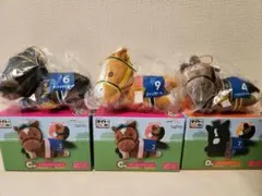 競馬タイトーくじHORSE HEROES C賞　D賞　マスコットバッジ