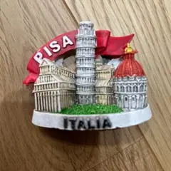 イタリア ピサの斜塔 マグネット 2点セット