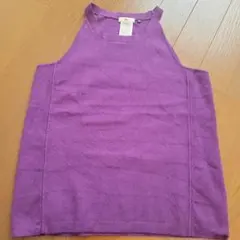 Sov. パープル タンクトップ 38　アメスリ