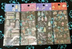 喫茶アラモード 他 クリスタルシール 4枚