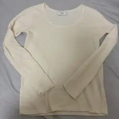 AZUL BY MOUSSY 長袖スクープネックセーター　アズールバイマウジー