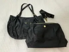 Via Demi on トートバッグ　黒　軽量