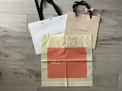 ジルスチュアート 紙袋 ショップ袋 ビニールバッグ　3点